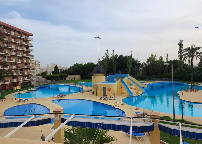 Benalmadena estudio con Parque Acuatico- Wifi Fibra 500MB - Minerva 401